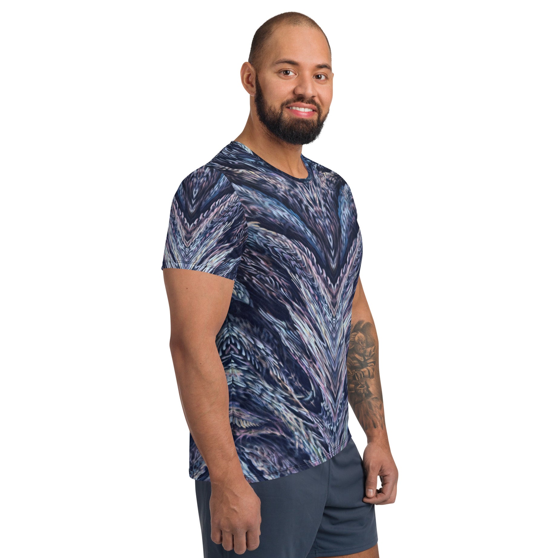 Men's Athletic T- Purpz