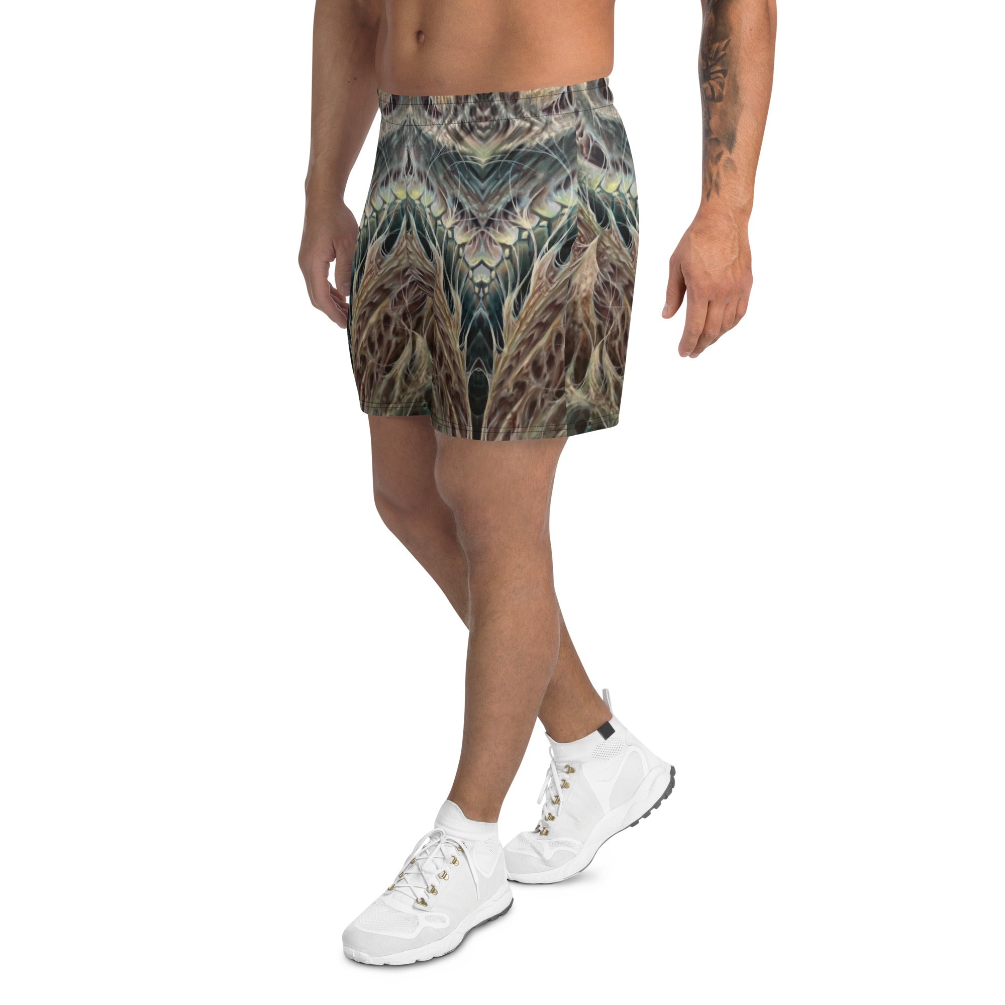 Bio Organic Athletic Long Shorts - Dive