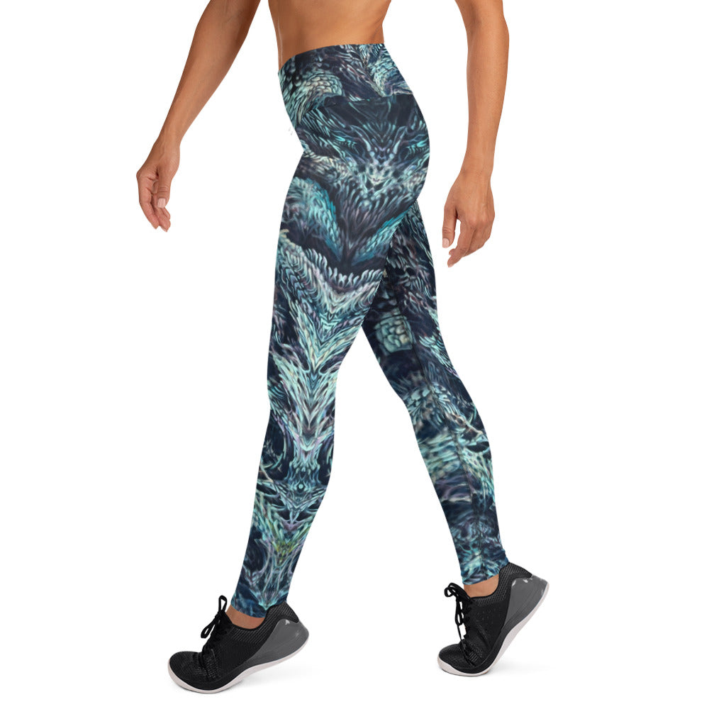 Bio Organic Yoga Leggings Grizzy