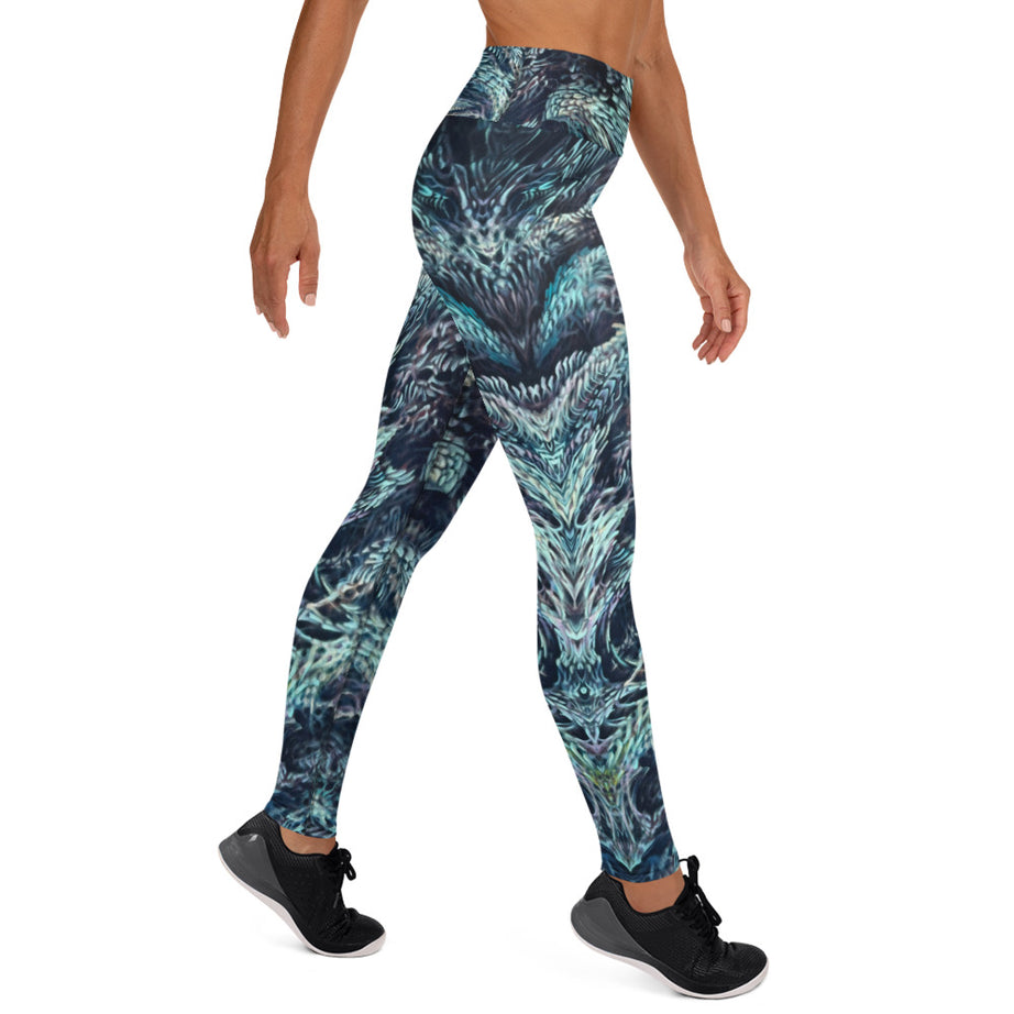 Bio Organic Yoga Leggings Grizzy