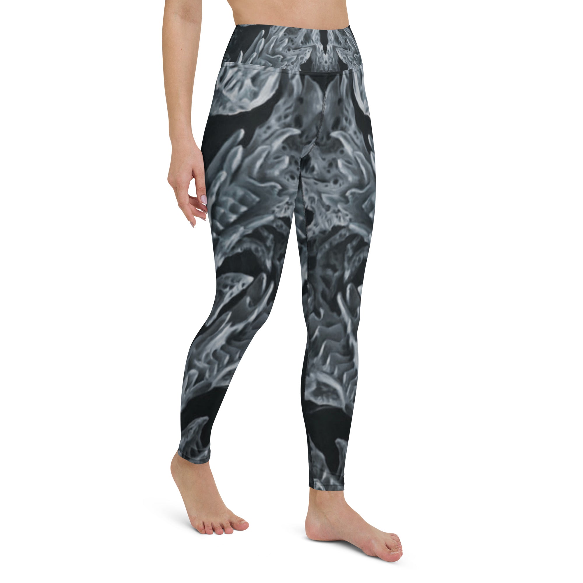 Bio Organic Yoga Leggings Dinosaur Boneyard